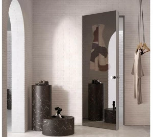 ALBED Распашная дверь заподлицо со стеной из зеркального стекла Integra