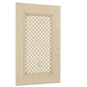 Фасад для кухонного шкафа Невель 59.7x38.1 см Delinia ID массив ясеня цвет кремовый