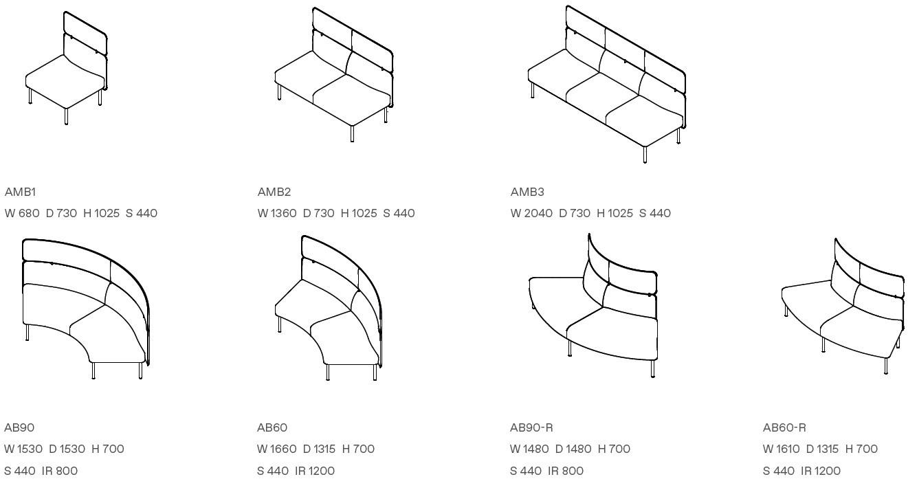 Ross Gardam Диван из ткани с высокой спинкой Adapt sun-id-1445313 - Вид №11