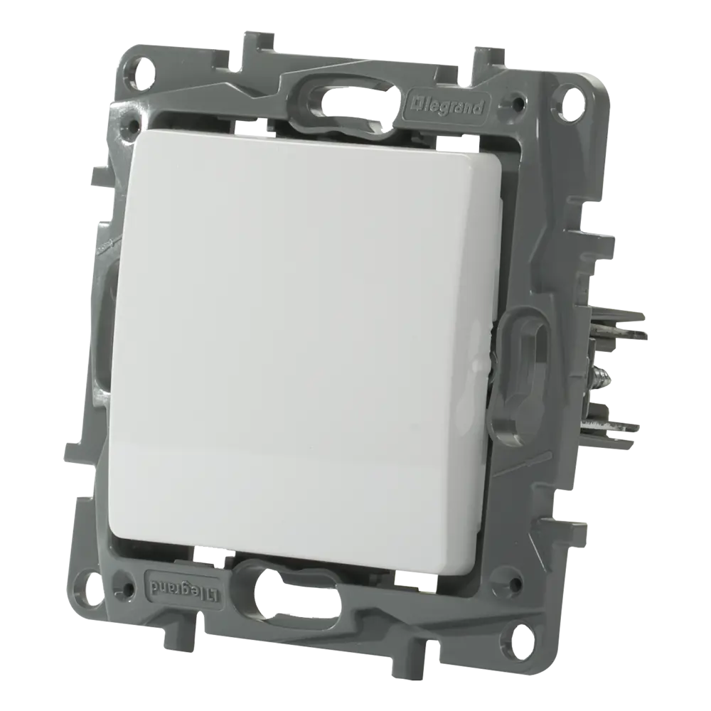 Выключатель Legrand Etika одноклавишный для скрытого монтажа в белом цвете 17352299 STLM-1109429 - Вид №2