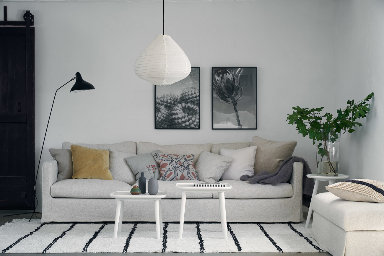 Диван Sara четырехместный прямой светло-серый SITS ДИЗАЙНЕРСКИЕ, SARA 192473 Серый  - Вид №3