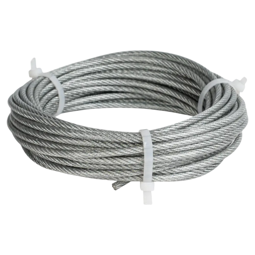 Tech-Krep Стальной трос оцинкованный 2,9/4 мм 10 м для промышленных работ 89391048 Santreyd STLM-1582864 - Вид №1