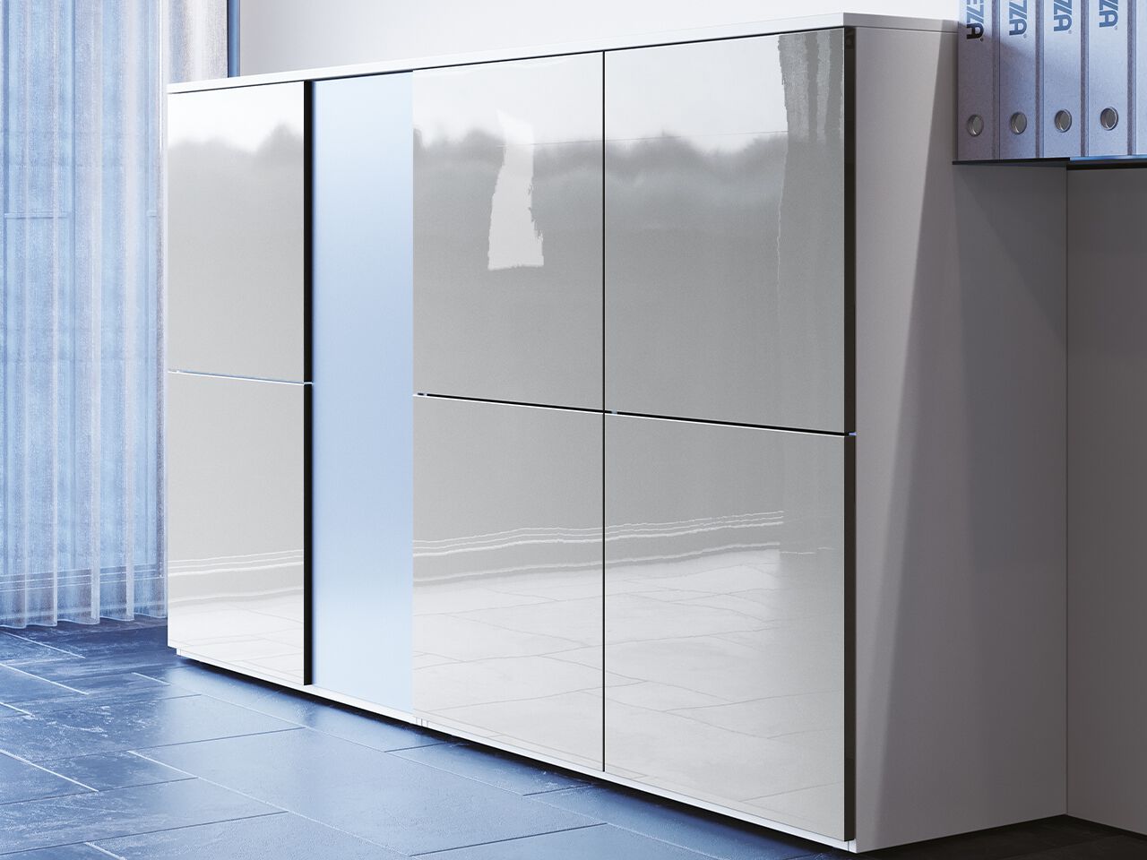 Запираемый офисный шкаф с распашными дверями FREZZA Madia ARCH-00136207 - Вид №5