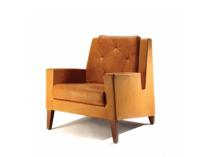 Кожаное кресло с подлокотниками Mambo Unlimited Ideas ARCH-00058418