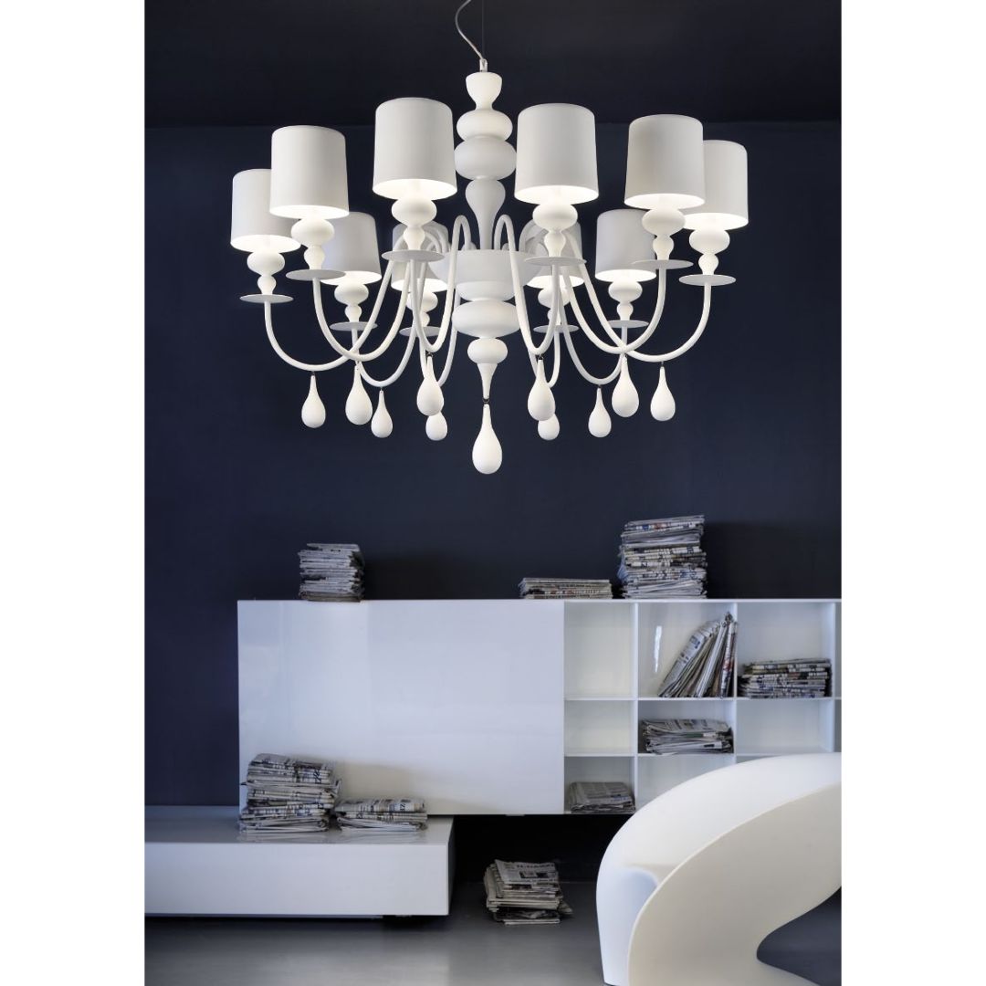 Masiero Eva S8 foglia arg люстра подвесная 83737 - Вид №1