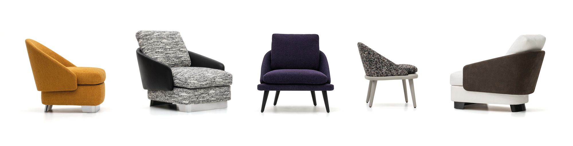 Мягкий стул с подлокотниками Minotti Lawson ARCH-00099469 - Вид №5