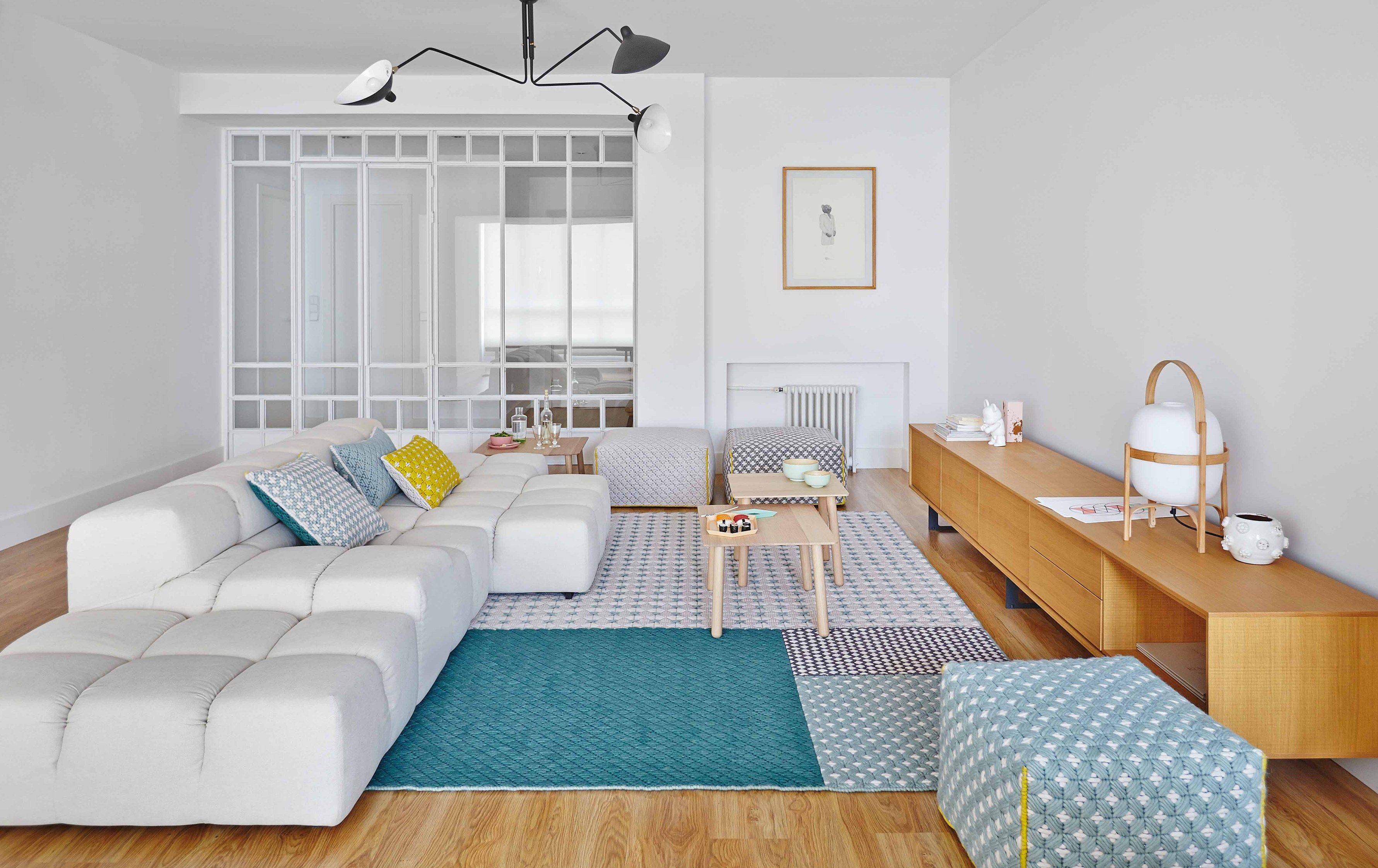 Прямоугольный ковер ручной работы из ткани GAN Silaï ARCH-00103936 - Вид №34