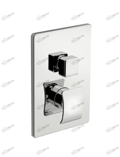 FIR Italia Наружная часть для встраиваемого настенного смесителя для душа  DÉCO 87 87.5019.8 