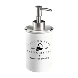 Дозатор для жидкого мыла Wess Parfumer цвет белый чёрный 82260747 STLM-2012639