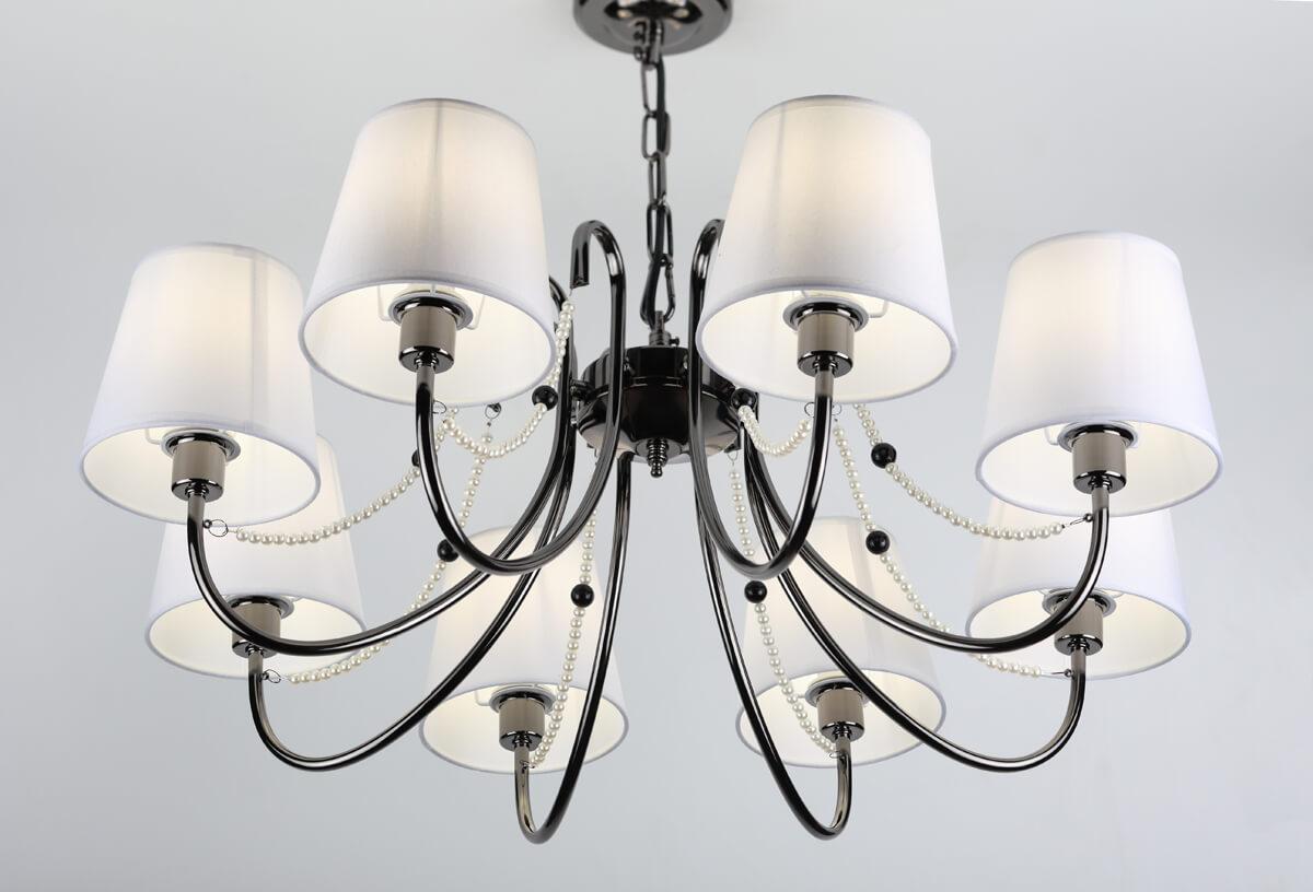 Подвесная люстра Rivoli Perla 2025-208 RIVOLI PERLA 337152 Белый;черный - Вид №2