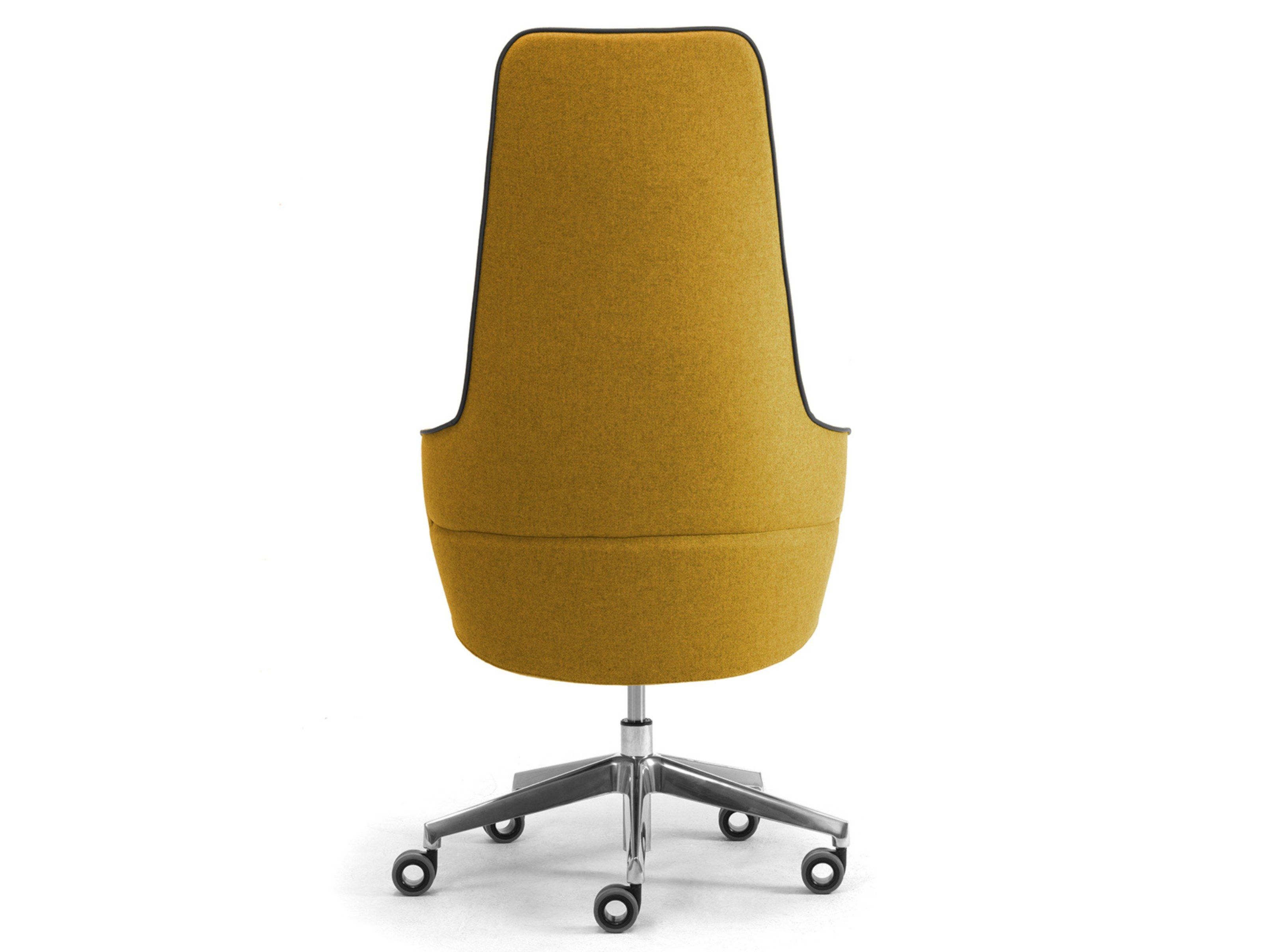 Шерстяное регулируемое по высоте офисное кресло с подлокотниками Leyform ARCH-00116892 - Вид №4