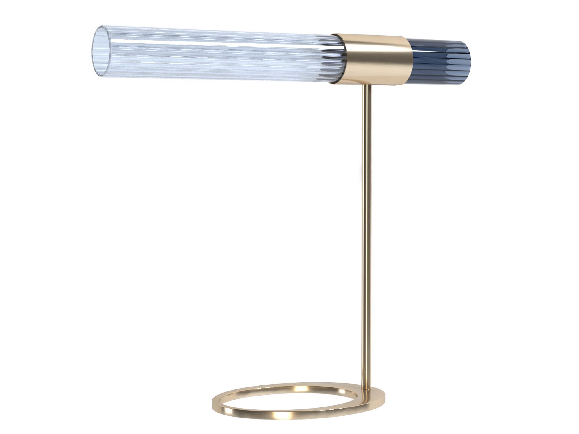 Светодиодная настольная лампа из латуни и цветного стекла LUCE TU Sbarlusc ARCH-00072736 - Вид №3