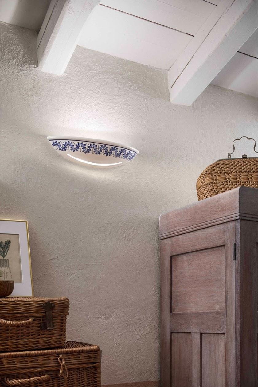 FERROLUCE Настенный светильник прямого и отраженного света из керамики Trieste C304 - c304/27 - Вид №1