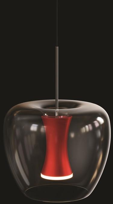 Quasar Светодиодный подвесной светильник из алюминия и стекла Apple mood sun-id-1440217 - Вид №7