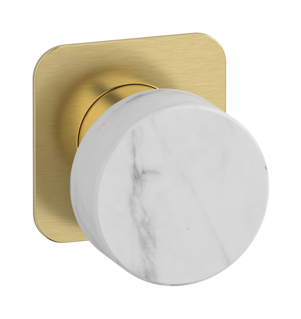 Внешние части встроенного смесителя на 1 потребителя WE ARE IB mr300is_1 Brushed Pale Gold Marmo