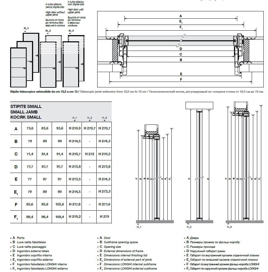 Стеклянная распашная дверь Longhi Aluminiun Chic-Doors ARCH-00070494 - Вид №7