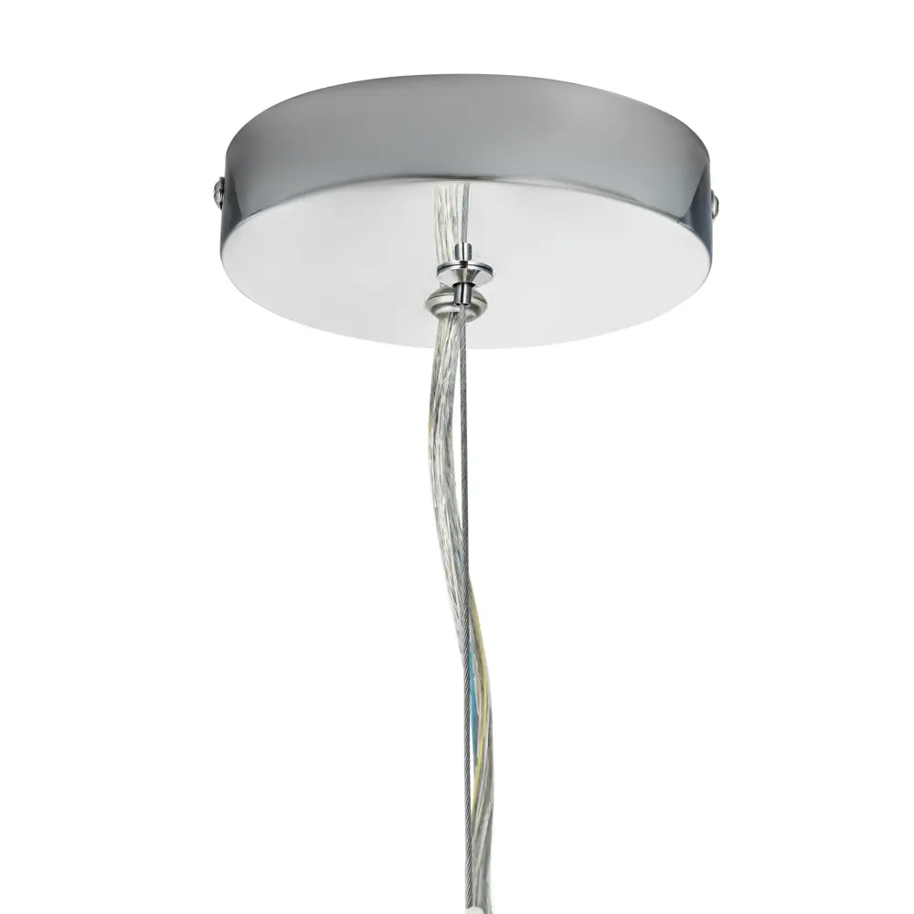 Люстра подвесная Nemo L1238-6, 6 ламп, 18 м², цвет серый/серебристый LAMPLANDIA STLM-2173108 - Вид №8