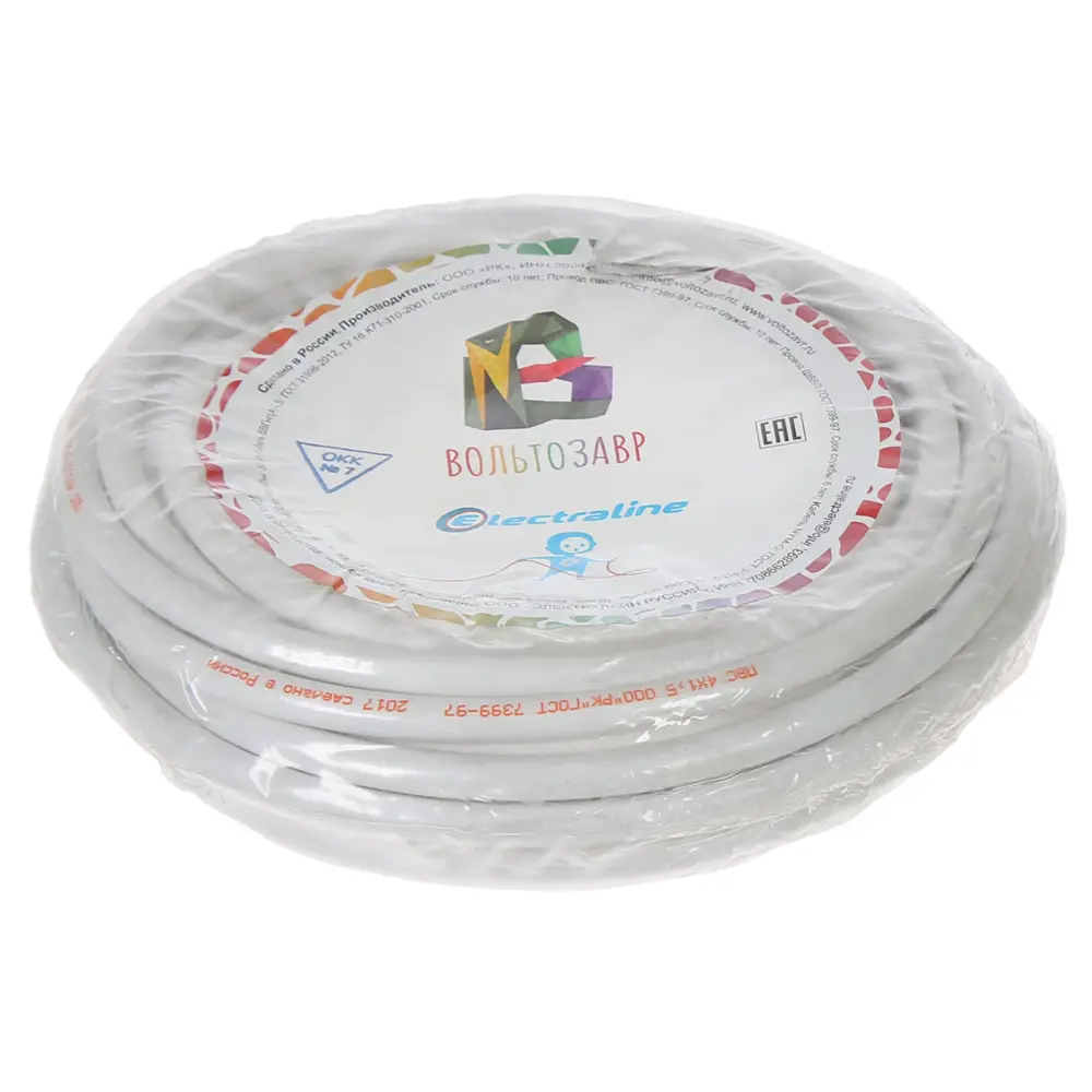 Провод Electraline ПВС 4x1.5 10 м (ГОСТ) STLM-2043202 - Вид №2