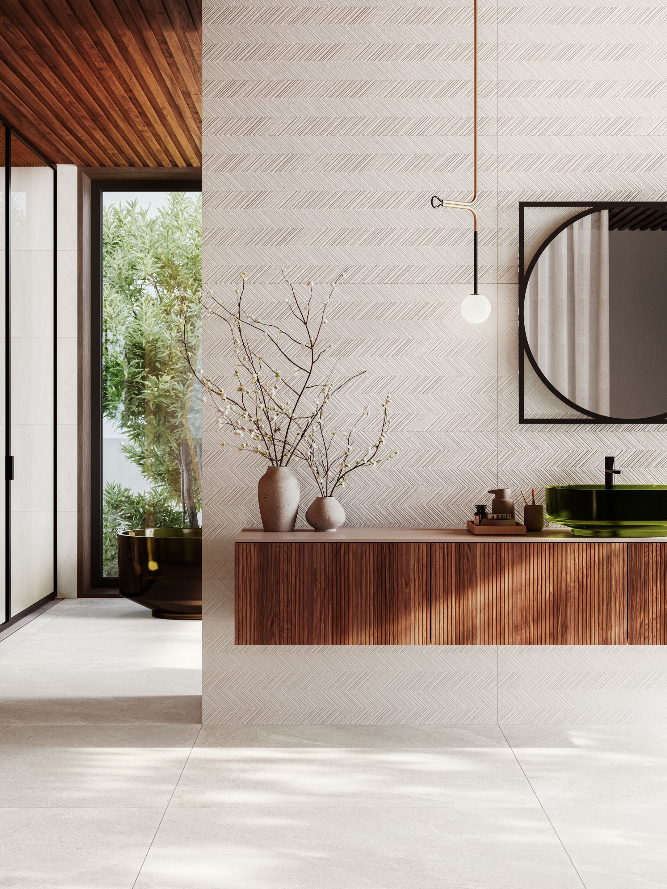 Трехмерное керамогранитное покрытие Ceramiche Refin Reliefs ARCH-00084122 - Вид №1