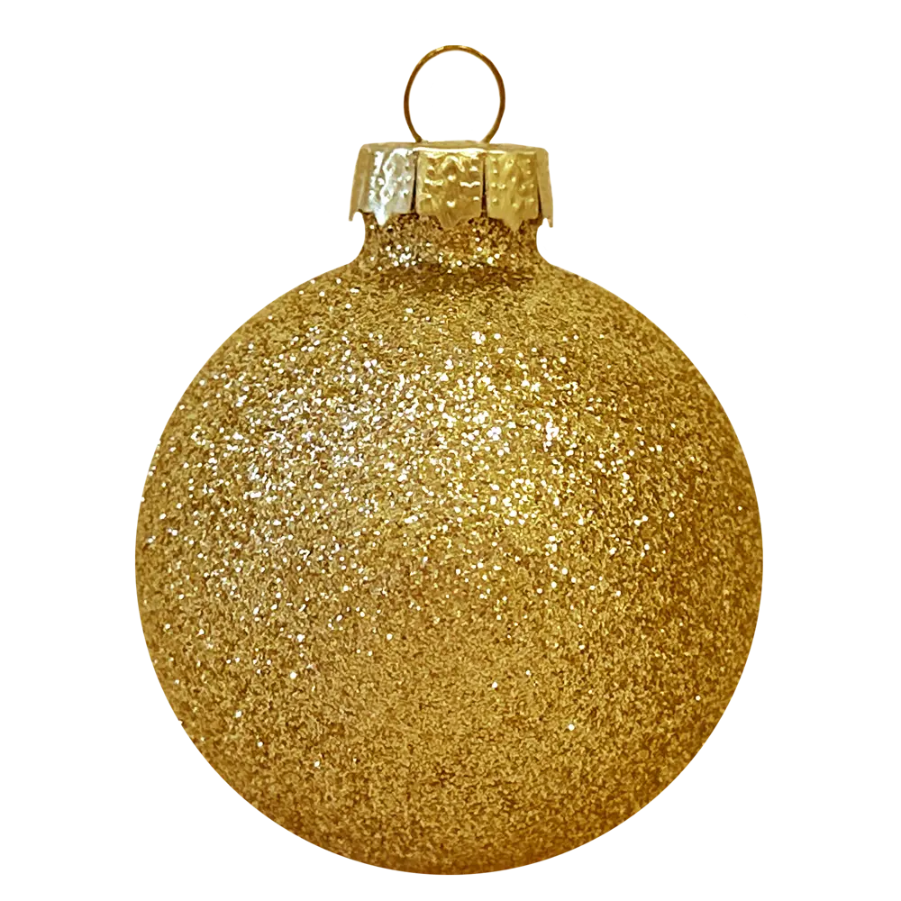 89381647 Набор елочных украшений Подвес ø5 см стекло золотой 26 шт. STLM-1484763 Santreyd  - Вид №1