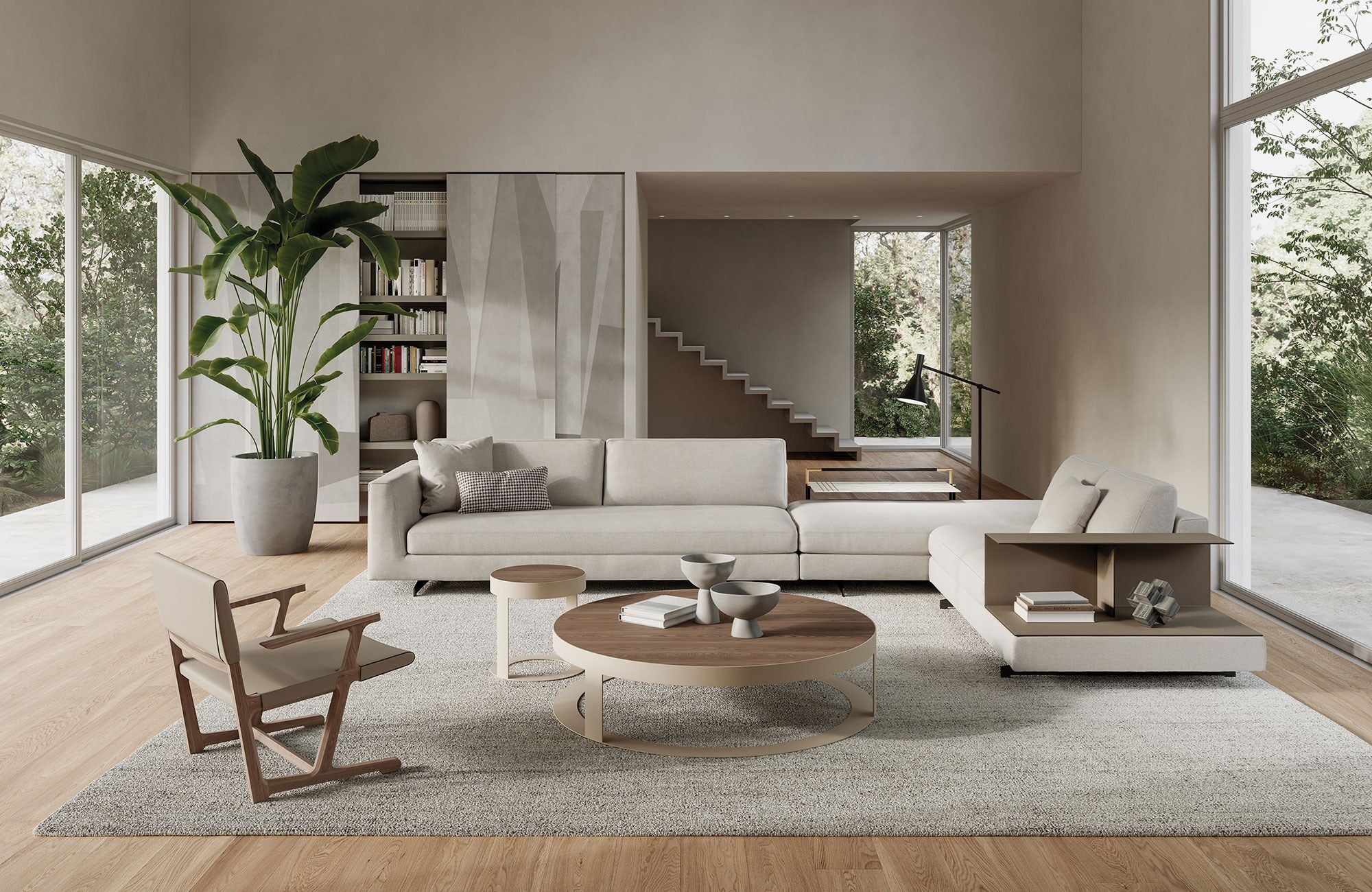 Съемный диван из ткани Frigerio Davis ARCH-00023709 - Вид №9