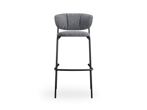 Высокий стул из ткани