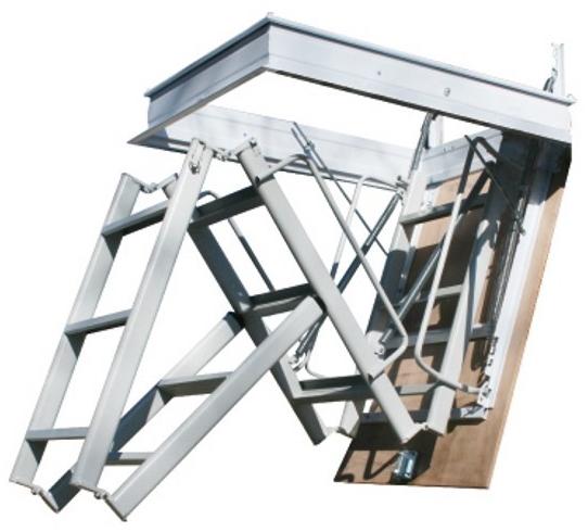 LUXIN Выдвижная лестница из стали Starlux sun-id-1370394 - Вид №1