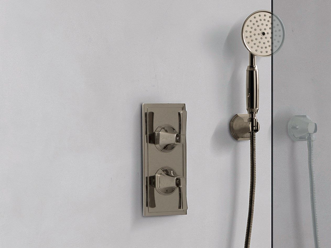 Встраиваемый термостатический с переключателем на 2 выхода Graff тонкость ARCH-00100258