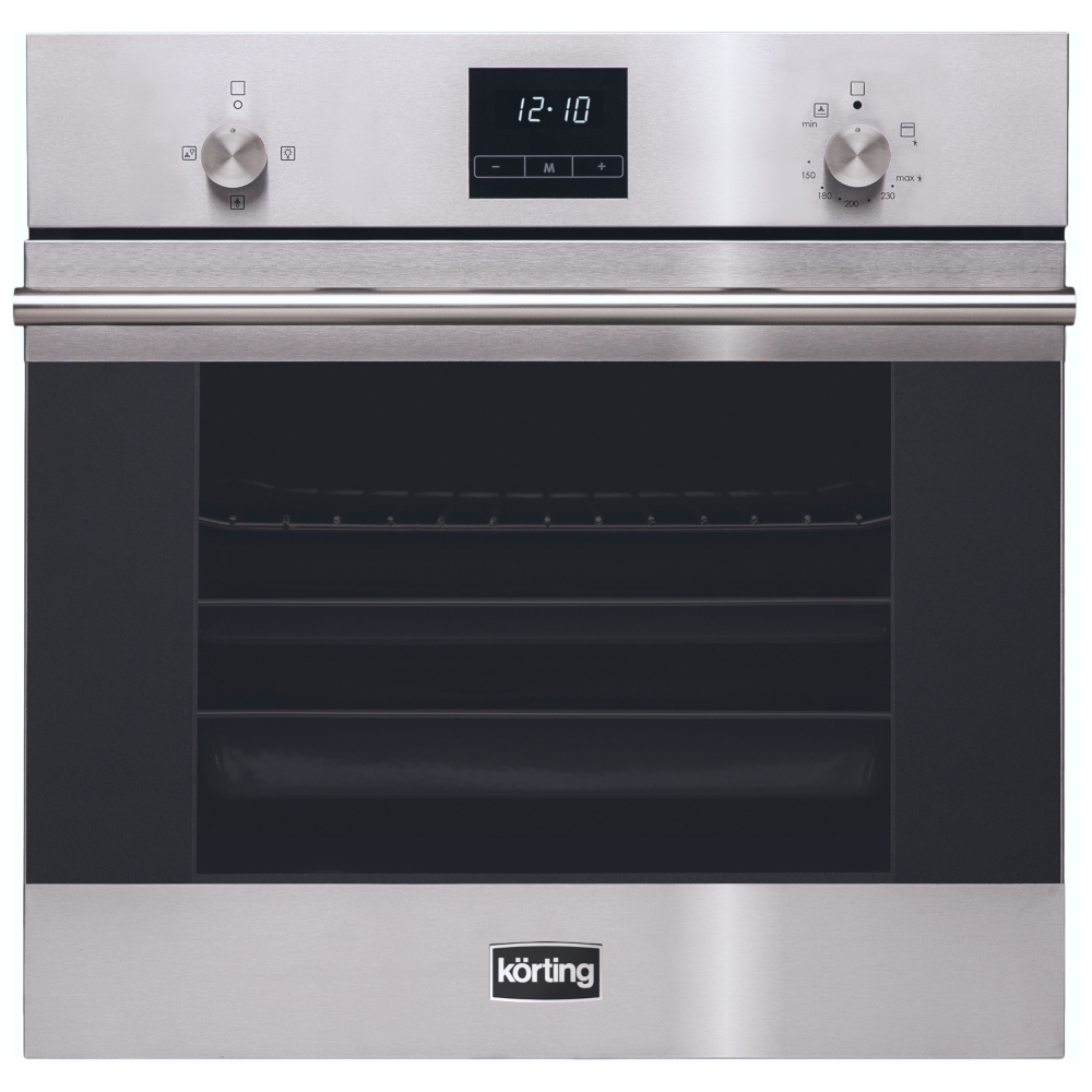 OGG 771 CFX Встраиваемые газовые духовки / газ, crystal, 59.7 х 59.6 x 56.5, газовая, газовый гриль, конвекция, дисплей cold white с сенсорным управлением, газ-контроль, электроподжиг, телескопические направляющие на 1 уровне, нержавеющая сталь Korting Ko Santreyd 