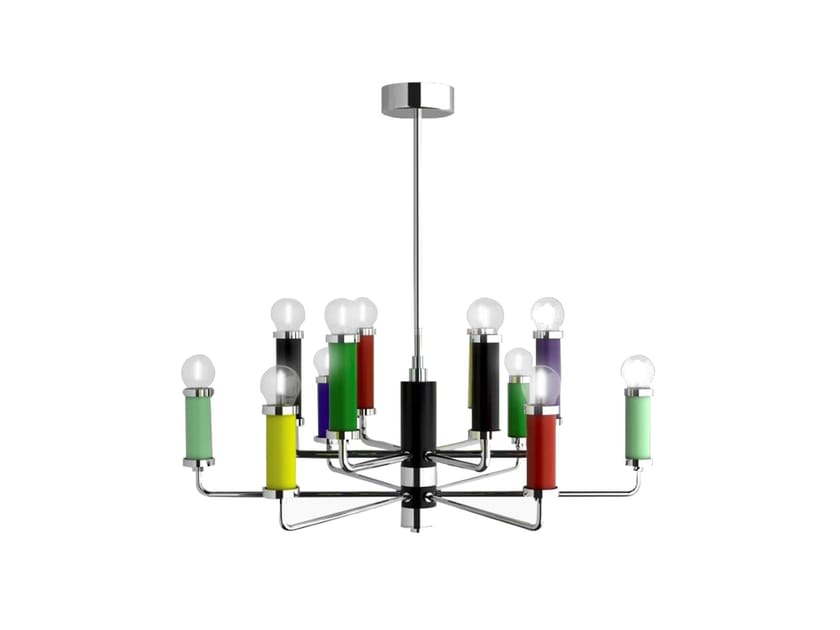 Металлический светодиодный подвесной светильник Lampex Italiana Lumen ARCH-00153127