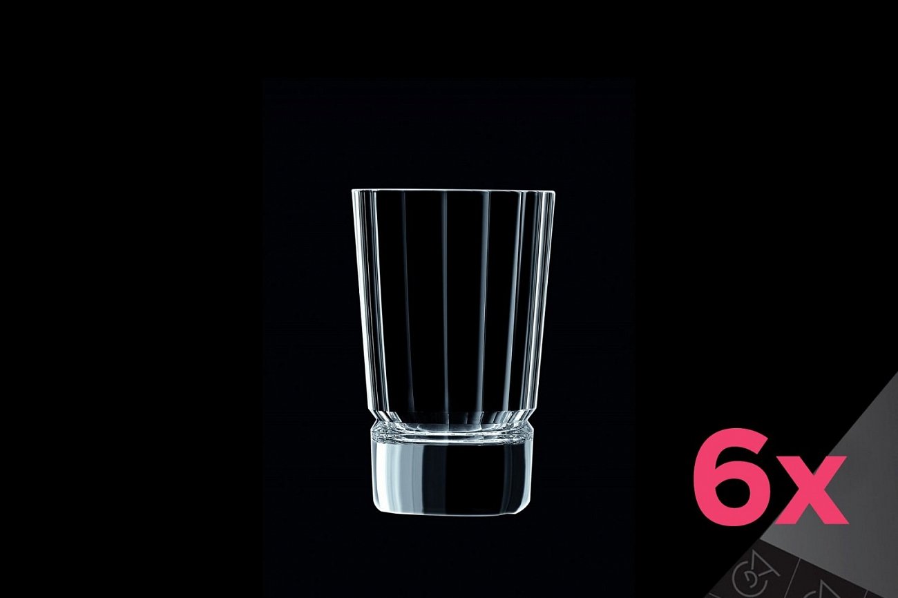 Стопки 6 шт 60 мл прозрачные Macassar CRISTAL D ARQUES ДИЗАЙНЕРСКИЕ 00-3951903 Прозрачный  - Вид №1