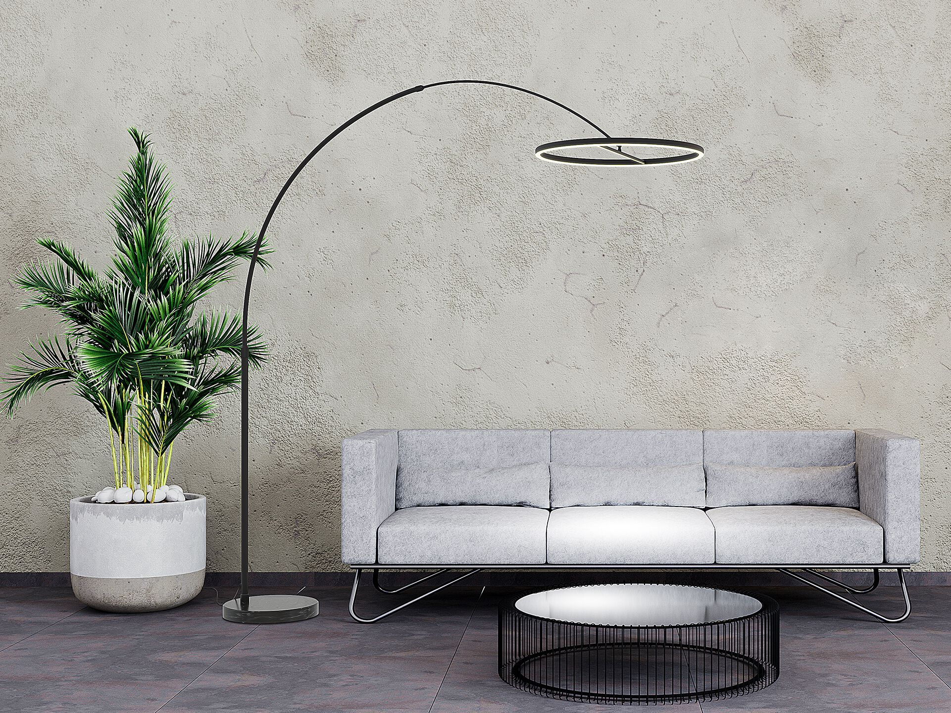 Светодиодный торшер Valaisin Grönlund LOUNGE LED ARCH-00123475 - Вид №3