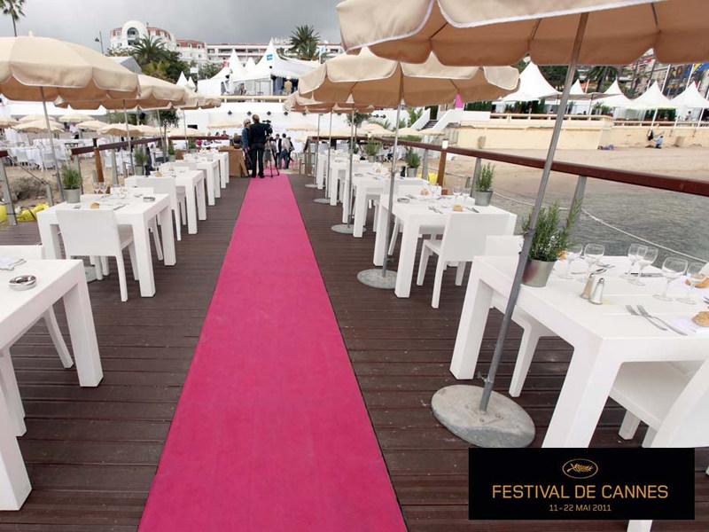 VONDOM Прямоугольный садовый стол из пластмассы Jut sun-id-1381314 - Вид №3