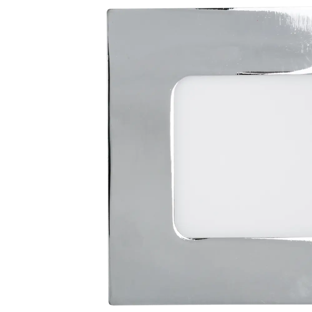 Светильник встраиваемый светодиодный квадратный DLUS LED5W 5 Вт цвет хром LUMIN ARTE STLM-2138186 - Вид №3