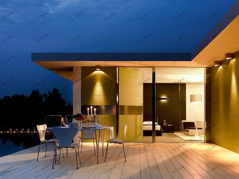 OIKOS VENEZIA Входная дверь из керамогранита для улицы Synua wall system sun-id-1459964