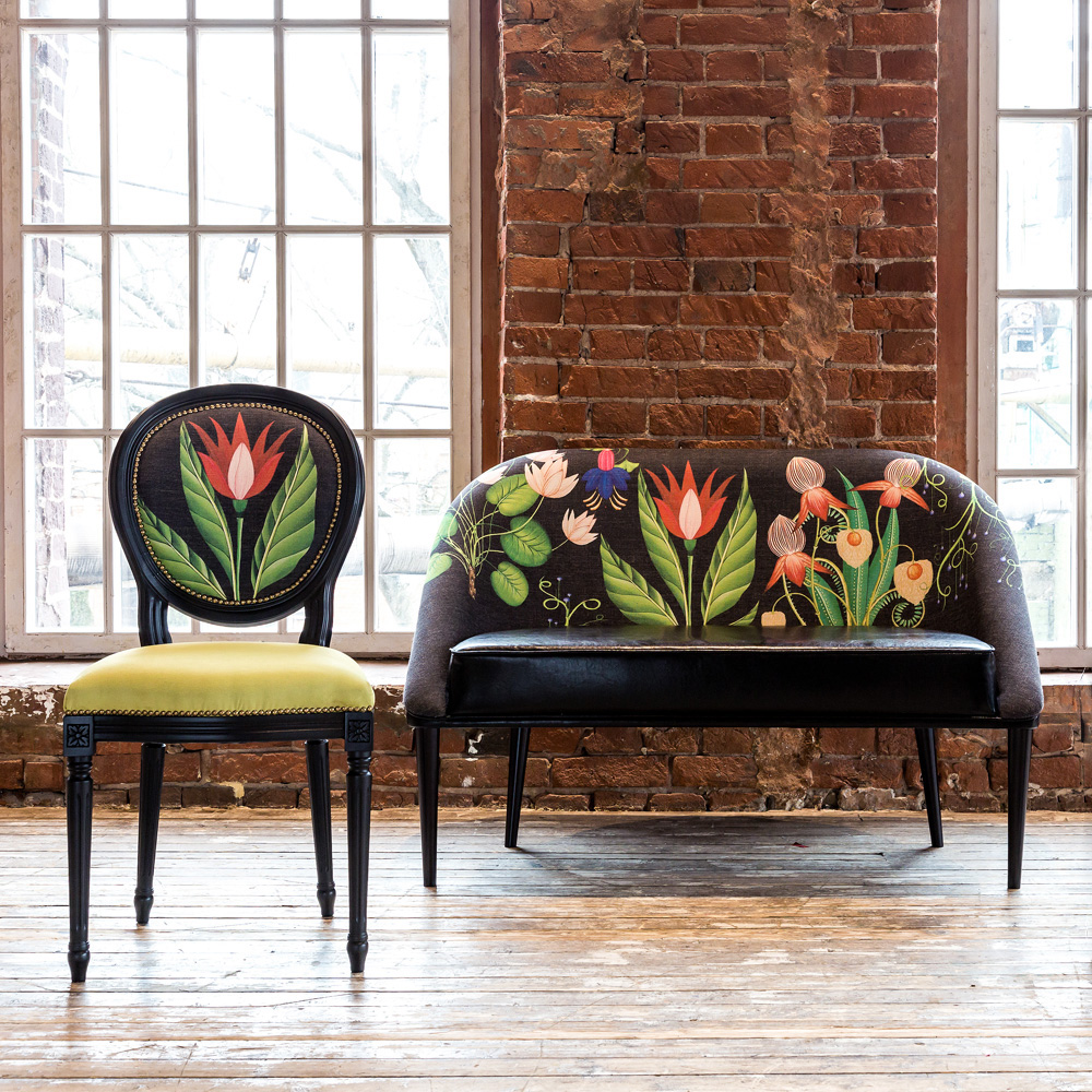 3112904 Диван «Тропический лес / Нуар» Object Desire  - Вид №5