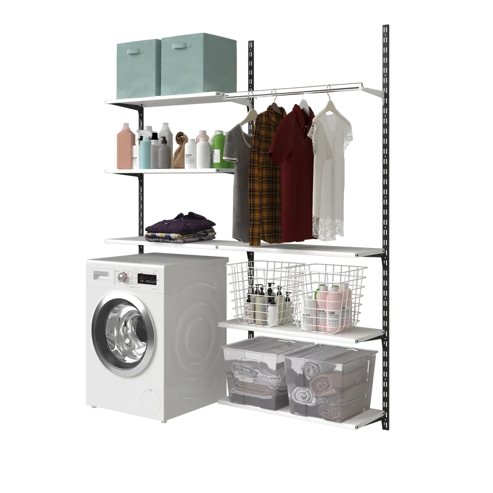 Кронштейн для штанги Spaceo цвет белый STLM-2130241 - Вид №17