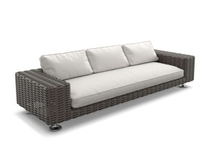 4-местный тканевый садовый диван