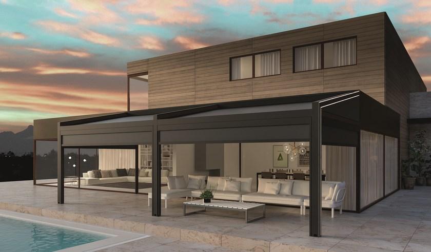 KE Outdoor Design Алюминиевая пергола с освещением Gennius sun-id-1475088 - Вид №8