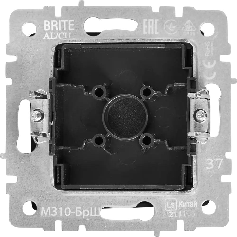 Заглушка декоративная IEK Brite сталь для скрытого монтажа 87761775 STLM-1112440 - Вид №3