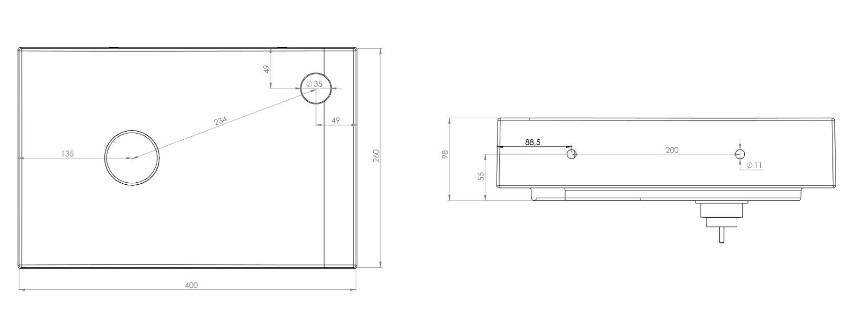 Керамическая столешница или подвесная раковина Trone Rituel ARCH-00057472 - Вид №4