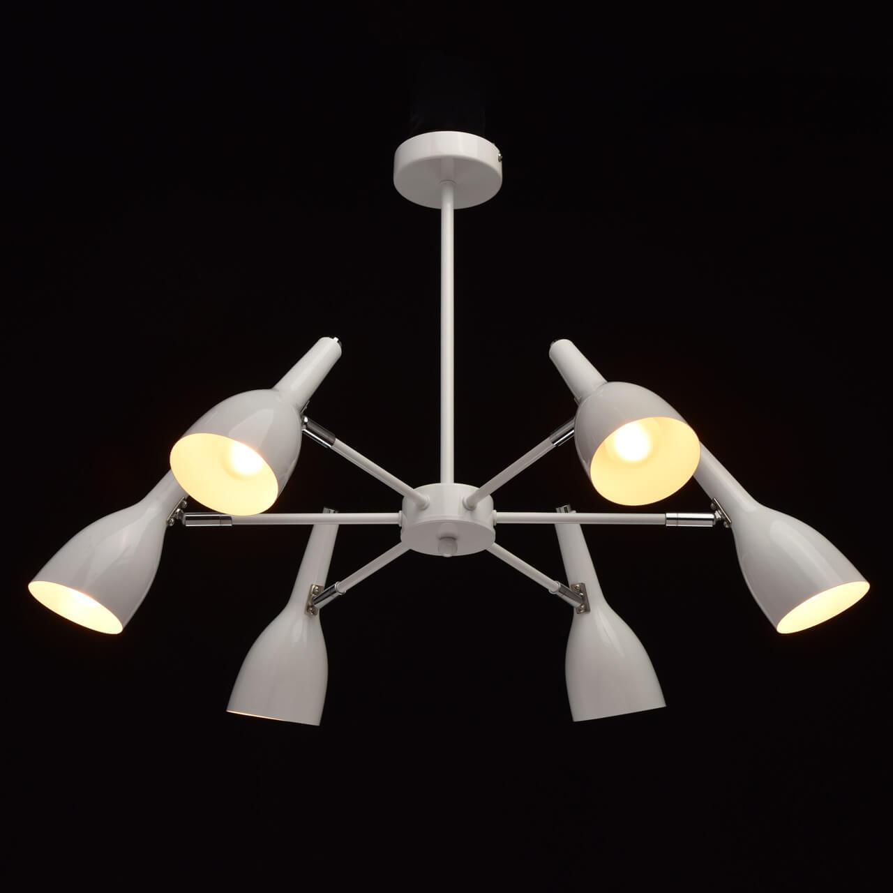 Потолочная люстра De Markt Астор 8 545012506 белая DE MARKT ДИЗАЙНЕРСКИЕ, АСТОР 8 187988 Белый  - Вид №3