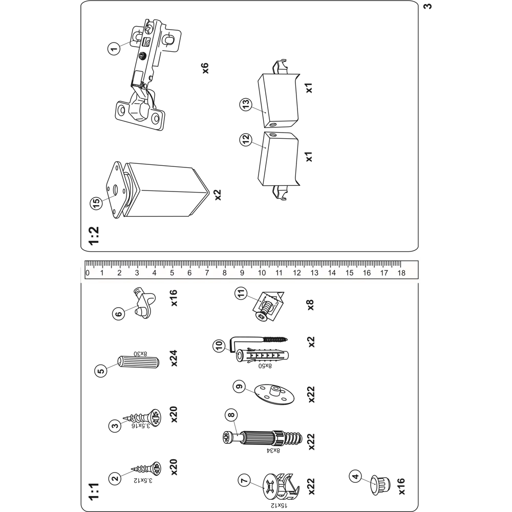 Santreyd Cube - глянцевый пенал для ванной с 4 полками 87894130 STLM-0076057 - Вид №6