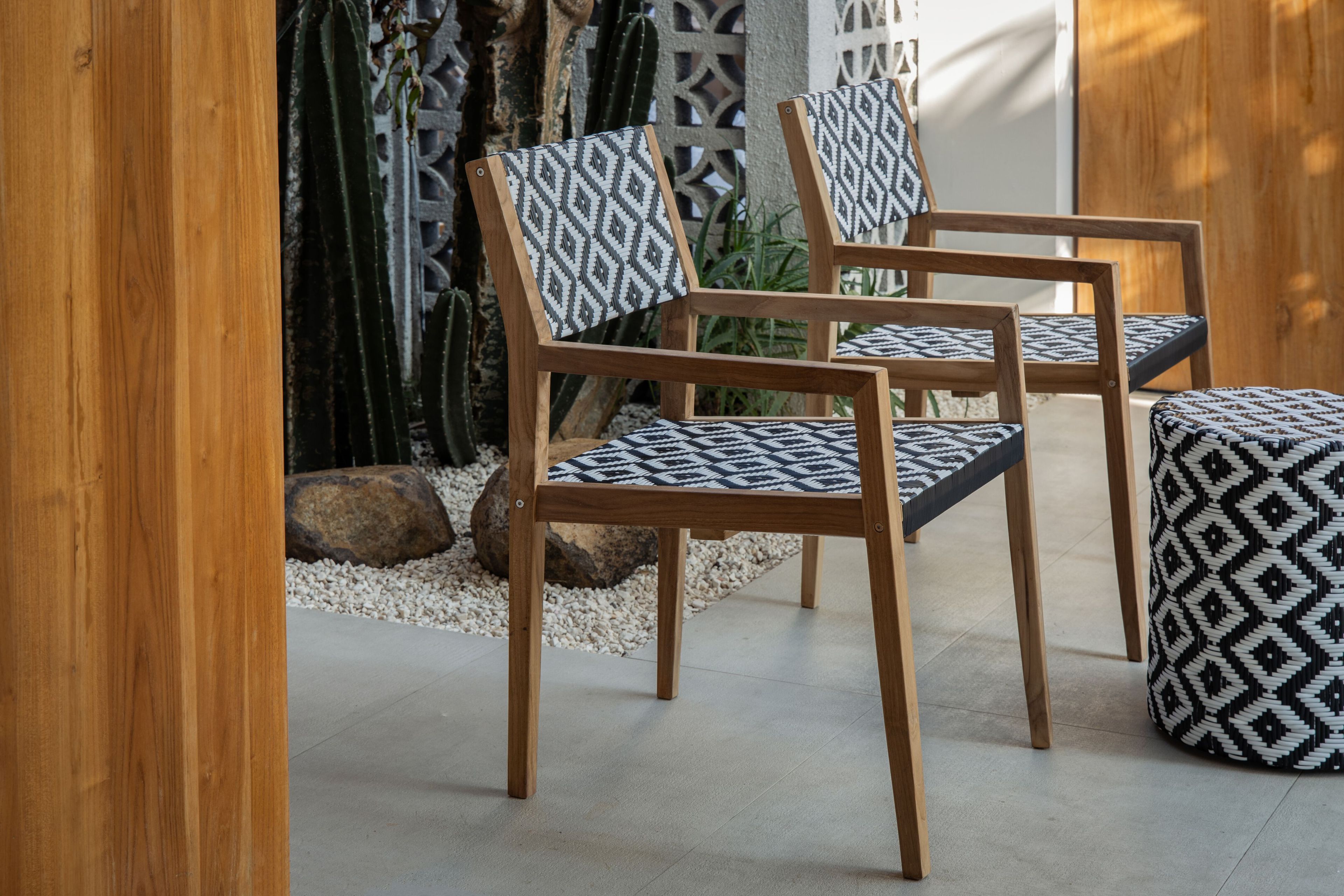 Стул из синтетической ткани с подлокотниками cbdesign Vienna Dining ARCH-00150399 - Вид №2