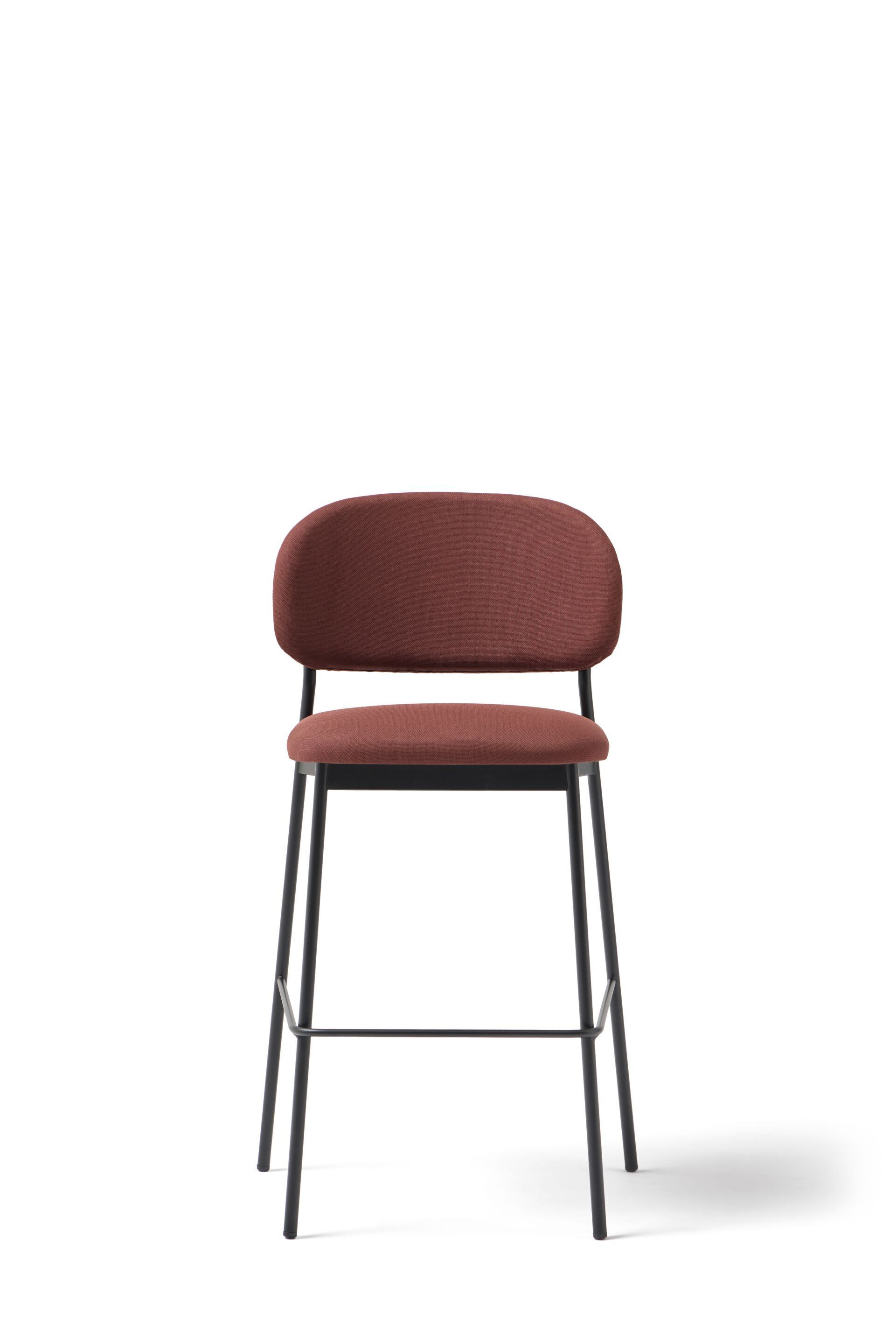 Высокий тканевый стул с подставкой для ног Blasco&Vila RC Metal ARCH-00137343 - Вид №1