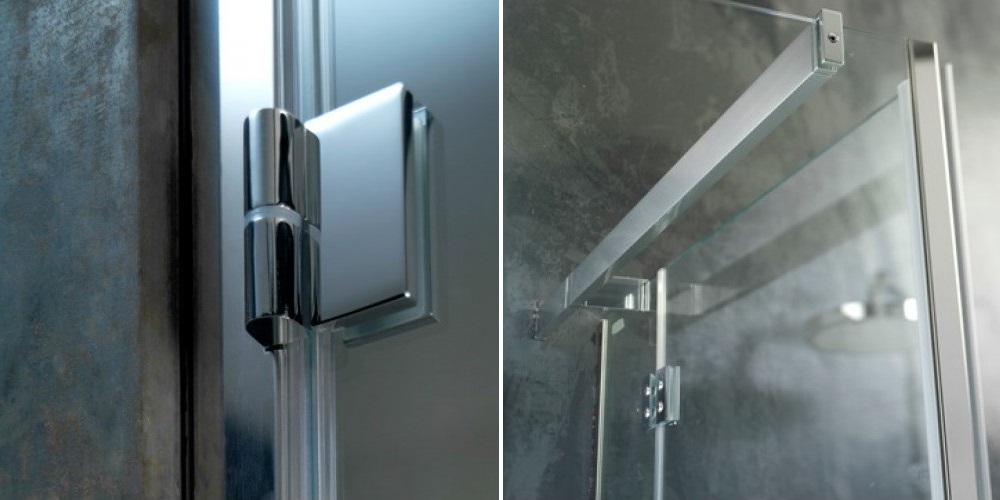 Душевой уголок Solo S05 160x80 см Karolitalia BLUBLEUSOLOS05160X80 - Вид №1