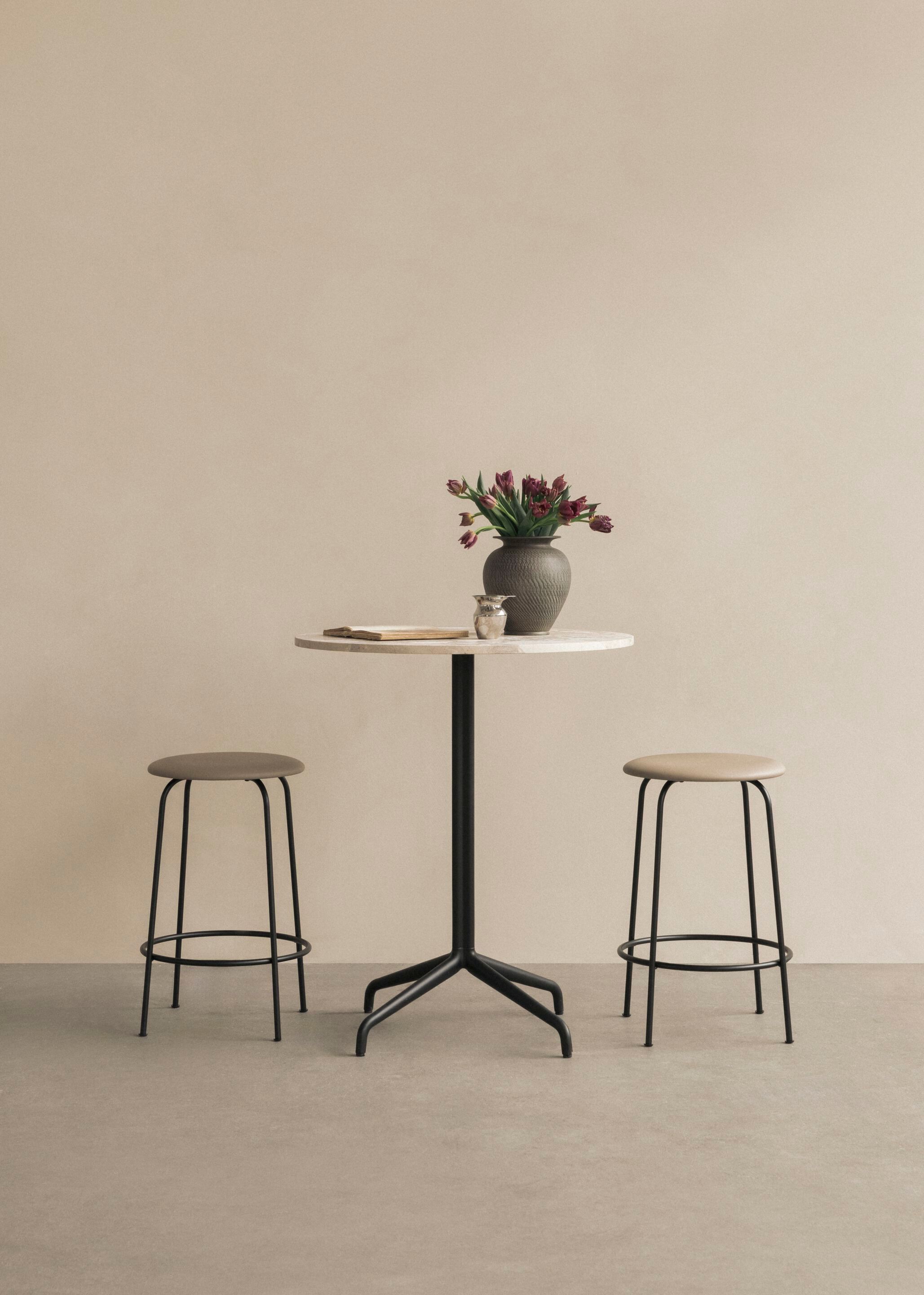 Высокий стул из стали и дерева с мягким сиденьем Audo Copenhagen Afteroom ARCH-00115686 - Вид №11