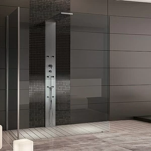 Душевая кабина пристенная THASOS 150x75 см