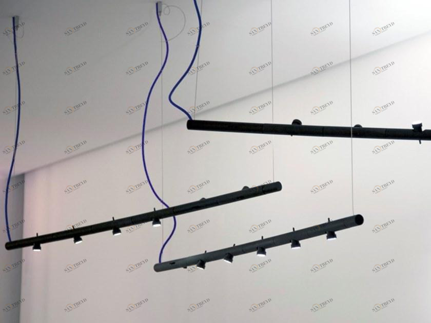 Martinelli Luce Светодиодный подвесной светильник из алюминия Colibrì 2070/ne Colibri