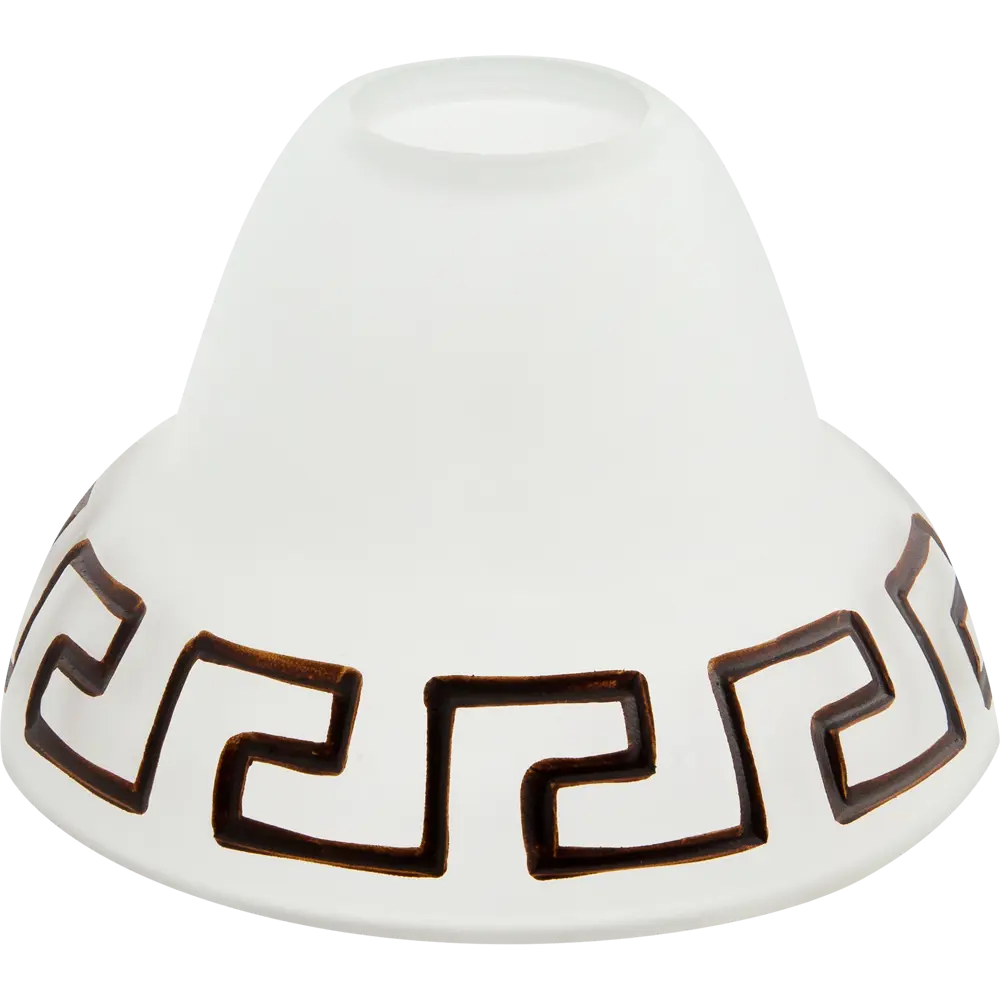 Плафон Этруска E27, цвет прозрачный матовый/коричневый NINA GLASS STLM-2087615 - Вид №1